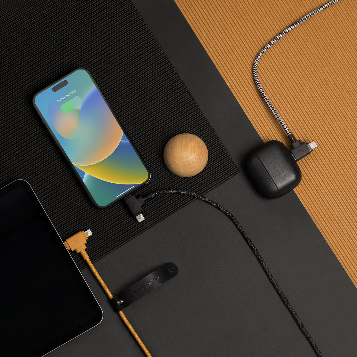 5-Pack Belt Cable Duo (USB-C to USB-C & Lightning)